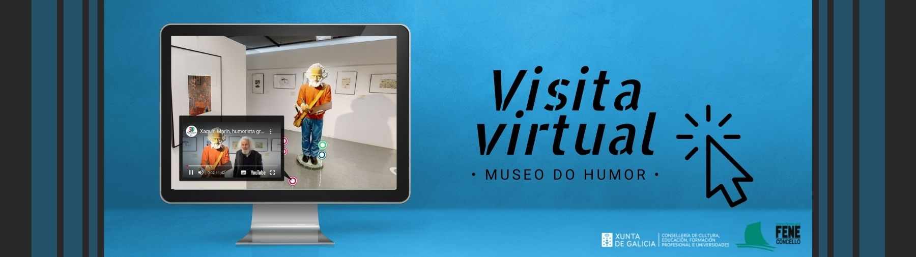 Visita virtual Museo do Humor de Fene