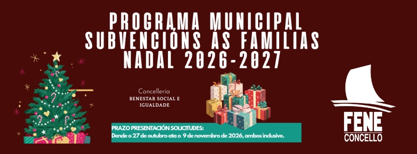 Axudas Nadal 2026-27