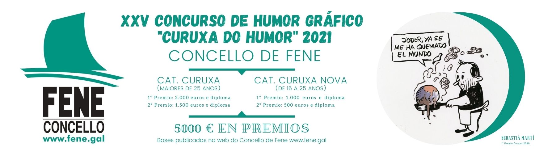  XXV Concurso de Humor Gráfico Curuxa do Humor 2021